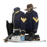 MODERN REENACTOR CIVIL WAR UNION UNIFORM & SWORD