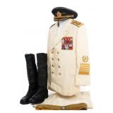COLD WAR SOVIET NAVY ADMIRAL UNIFORM SET
