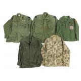 VIETNAM WAR US ARMY OG-107 & BEOGAM UTILITY SHIRTS
