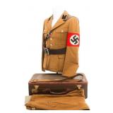 WWII GERMAN NSDAP ANWARTER UNIFORM SET