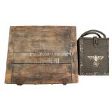 WWII GERMAN ARMY & SS AMMUNITION & GRENADE CRATES