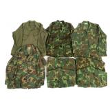 VIETNAM WAR US ARMY & USMC JUNGLE JACKETS & PANTS