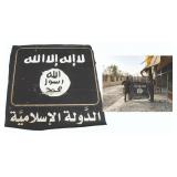 ISIS BANNER - 2017 US TASK FORCE 9 CAPTURED