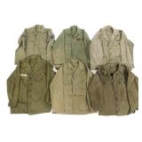 KOREAN WAR - VIETNAM WAR USAF & ARMY HBT JACKETS