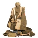 WWI US AEF MACHINE GUNNER GROUPING