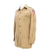 WWII USAAF CBI OFFICER TROPICAL TUNIC