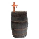 WOODEN WHISKEY BARREL