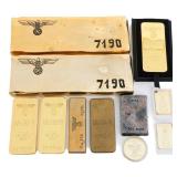 REPLICA WWII GERMAN REICHSBANK GOLD BARS