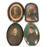 WWI US ARMY W. WILSON & SOLDIER PORTRAITS