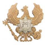 IMPERIAL GERMAN OLDENBURG PICKELHAUBE HELMET PLATE