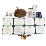 VIETNAM WAR US AAF NAMED MEDALS & PATCHES GROUP