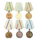 WWII SOVIET ARMY DEFENSE & PARTISAN MEDALS