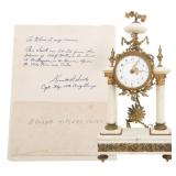 WWII US VET BRING BACK HITLER'S CLOCK FROM BERGHOF