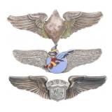 POST WWII WASP REUNION & CLASS 3' WINGS
