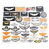 WWII - COLD WAR US ARMED FORCES EMBROIDERED WINGS
