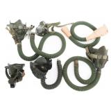 WWII - COLD WAR US A-10 & MS-22001 OXYGEN MASKS
