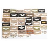 WWII USAAF QUALIFICATION WINGS CLOTH INSIGNIA