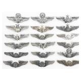 POST WWII - KOREA USAF AIR CREW & NAVIGATOR WINGS
