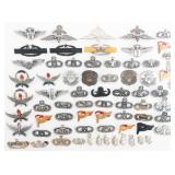 COLD WAR USAF SERVICE WINGS & CAREER BADGES