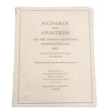1942 GREAT GERMAN ART EXHIBITION BOOK