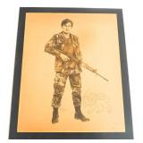 MAX CRACE 'RHODESIAN SOLDIER' ART PRINT