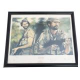 MAX CRACE 'SELOUS SCOUTS' SIGNED LITHOGRAPH