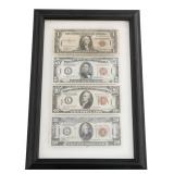 WWII US HAWAII EMERGENCY NOTES $1, $5, $10 & $20