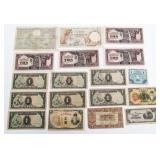WWII JAPANESE & US OCCUPATION CURRENCY