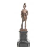 A M WOLFE BRONZE STATUE 'IMPERIAL PRUSSIAN GUARD'