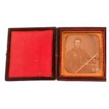 CIVIL WAR UNION SOLDIER DAGUERREOTYPE PHOTOGRAPH