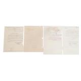 WWII GERMAN NSDAP CERTIFICATES & DOCUMENTS