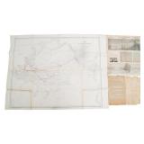 WWII US OKINAWA INVASION BLUE BEACH REPORT & MAP