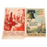 WWI US BUY LIBERTY BONDS POSTERS