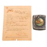 WWI BRITISH LONDON RIFLE BRIG. WIA CIGARETTE CASE