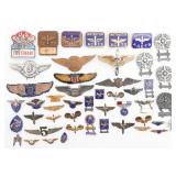 WWII USAAF, AWS & ACTS WINGS BADGES & INSIGNIA