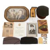 WWII US AAF KIA NAMED OFFICER GROUPING
