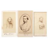 CIVIL WAR GENERAL PORTRAIT CARTES DE VISITE IMAGES