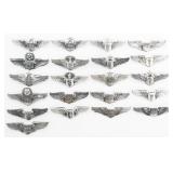COLD WAR USAF FLIGHT SURGEON & NAVIGATOR WINGS