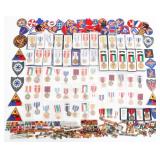 WWII - COLD WAR US ARMED FORCES PATCHES & MEDALS