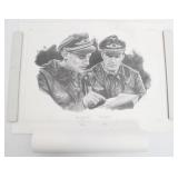 WWII GERMAN ACE PRINTS by JANICE KECK PILOT SIGNED