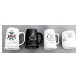 BUSH WAR RHODESIAN REGIMENTAL BEER STEINS