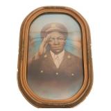 WWII US ARMY AFRICAN AMERICAN SOLDIER PORTRAIT