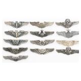 WWII US AIR FORCE 2' QUALIFICATION WINGS