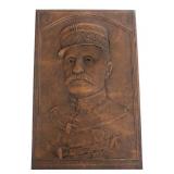 WWI FRENCH FERDINAND FOCH COMMEMORATIVE PLAQUE