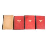 WWII GERMAN 1935 - 1938 REICHSGESETZBLATT BOOKS