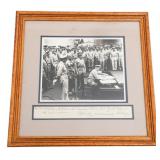ADMIRAL NIMITZ SIGNED NOTE WITH PHOTO