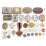 IMPERIAL - WWII GERMAN BUCKLES, BADGES & INSIGNIA