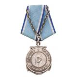 WWII SOVIET NAVY SILVER MEDAL OF USHAKOV S/N 5839