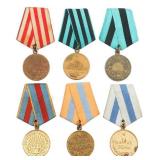 WWII SOVIET ARMY CAPTURE & LIBERATION MEDALS
