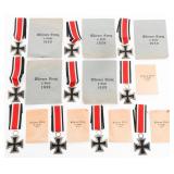 WWII GERMAN 2nd CLASS IRON CROSSES & PACKETS